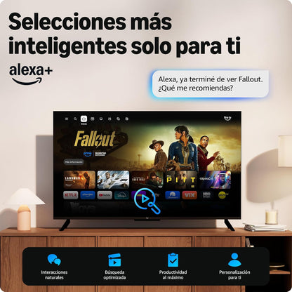 Amazon Fire TV Stick HD (modelo más reciente): Control remoto por voz Alexa que recibe alimentación a través de la televisión y se configura fácilmente