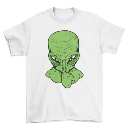 Silence alien t-shirt