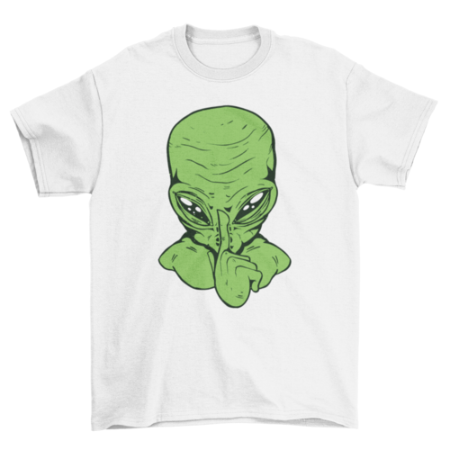 Silence alien t-shirt
