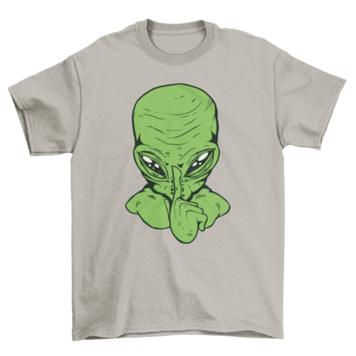 Silence alien t-shirt