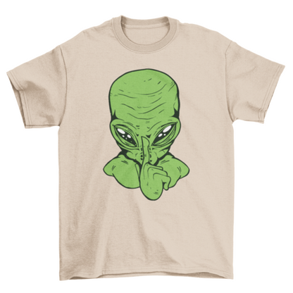 Silence alien t-shirt