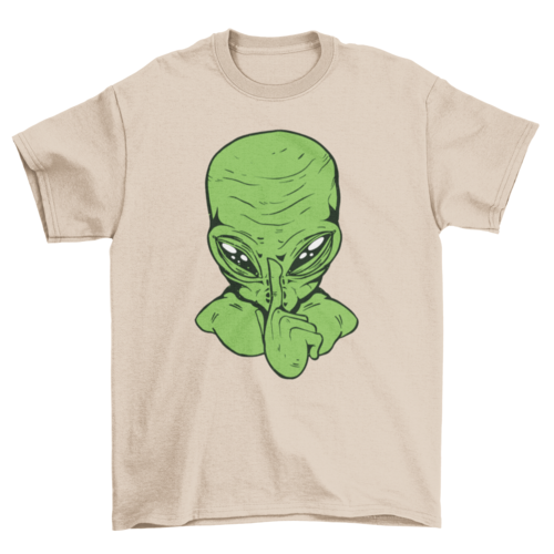 Silence alien t-shirt